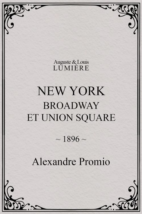 New York: Broadway at Union Square