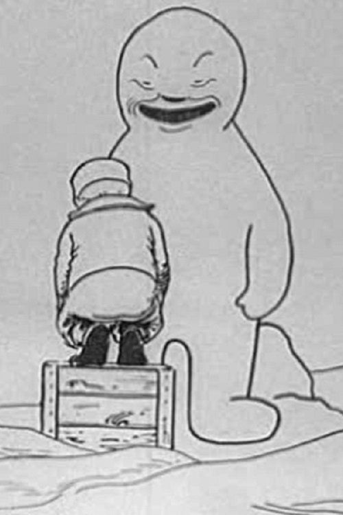 Little Kalle's Dream of His Snowman