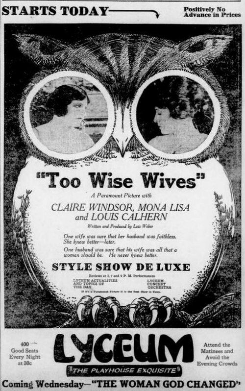 Too Wise Wives