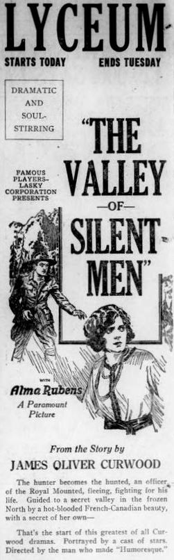 The Valley of Silent Men