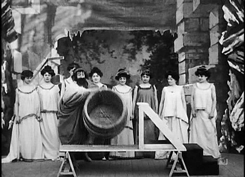 Eight Girls in a Barrel