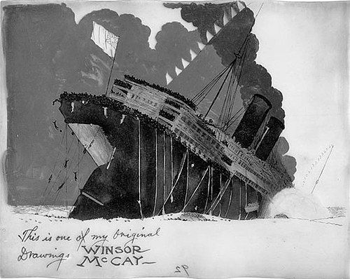 The Sinking of the Lusitania