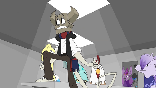 Masked poster