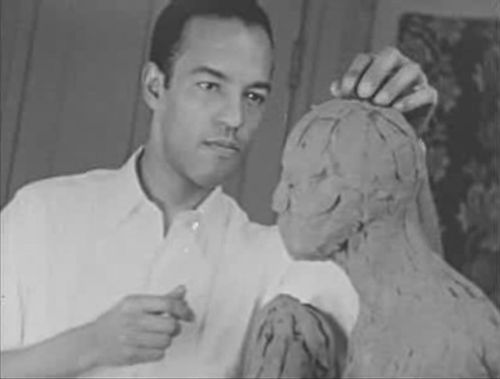 A Study of Negro Artists poster
